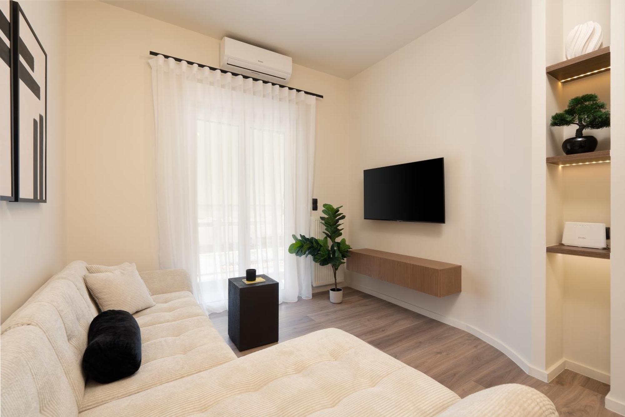 Athens City Modern Apartments Bilik gambar